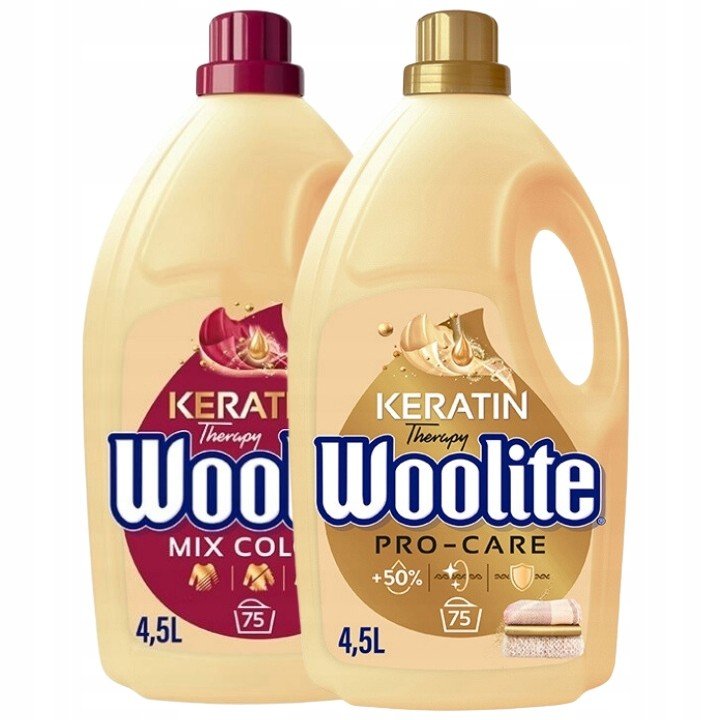 Woolite Tekutý prací prostředek Color Pro Care 2x4,5l 150pr