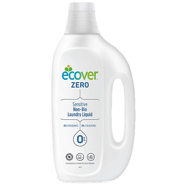 Ecover Zero Sensitive tekutý prací prostředek 1,5 L, 42pd