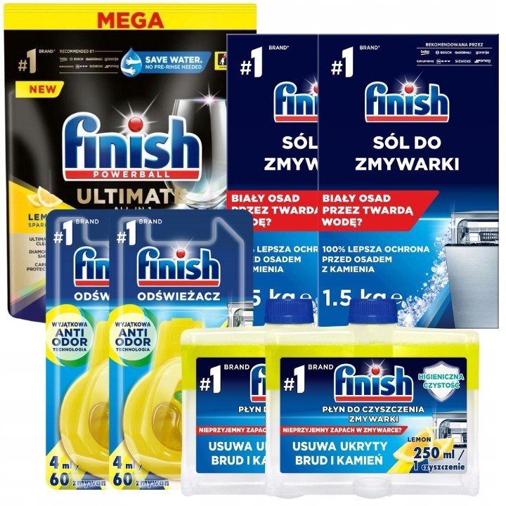 Finish Ultimate 70 Lemon 7 dílků