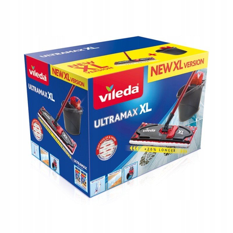 Mop Vileda Ultramax Box XL Sada Kbelík Odšťavňovač