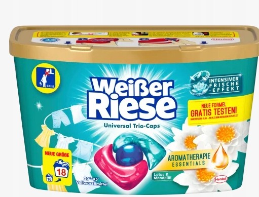 Weiser Riese Trio-Caps Kapsle na praní 18 ks