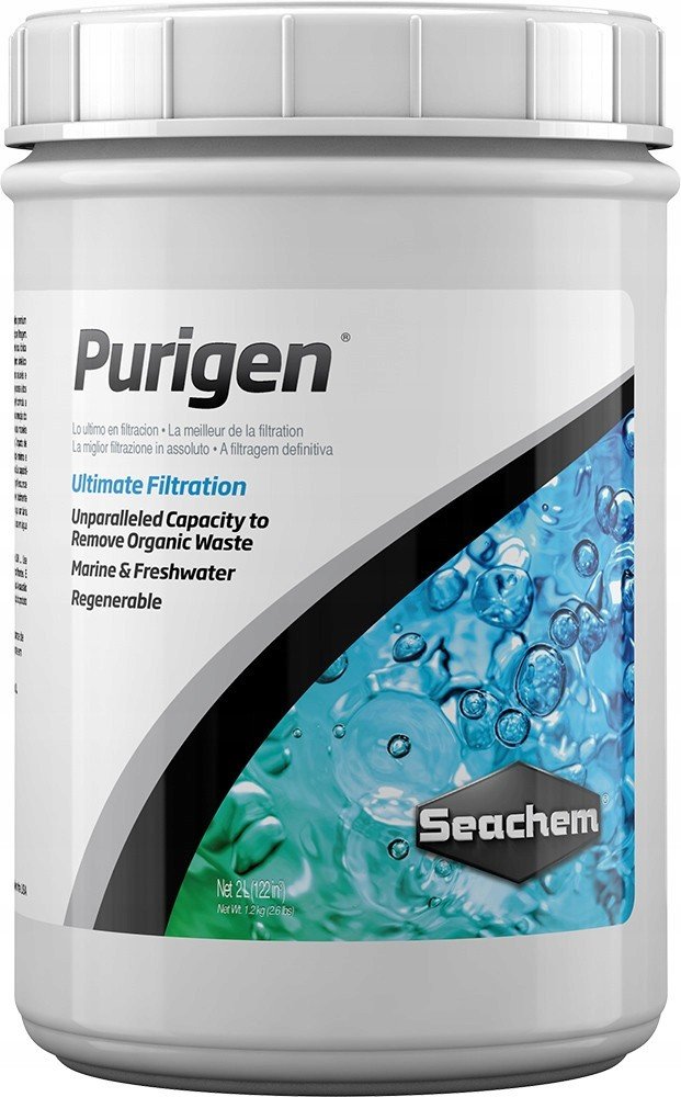 Seachem Purigen 500ml NO2 NO3 NH3 Originál