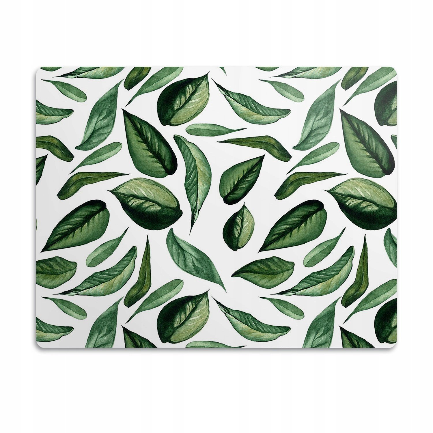 pro kočky podložka pod záchod Zelené listy 90x60 cm