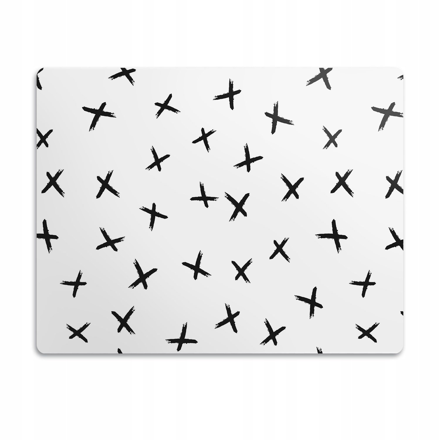 Vodotěsná podložka pod misku pro psa Křížky 90x60