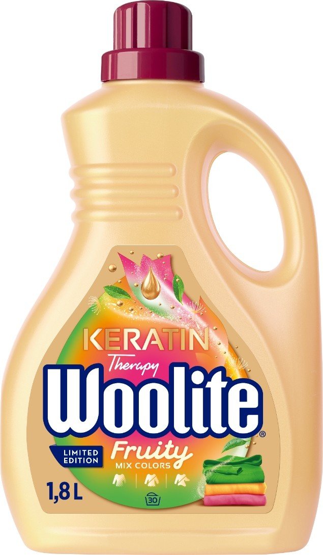 Woolite Tekutý prací prostředek na barvy Colour Fruity 1,8l