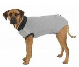 Ochranný obleček Trixie po operaci S–M 40cm šedý
