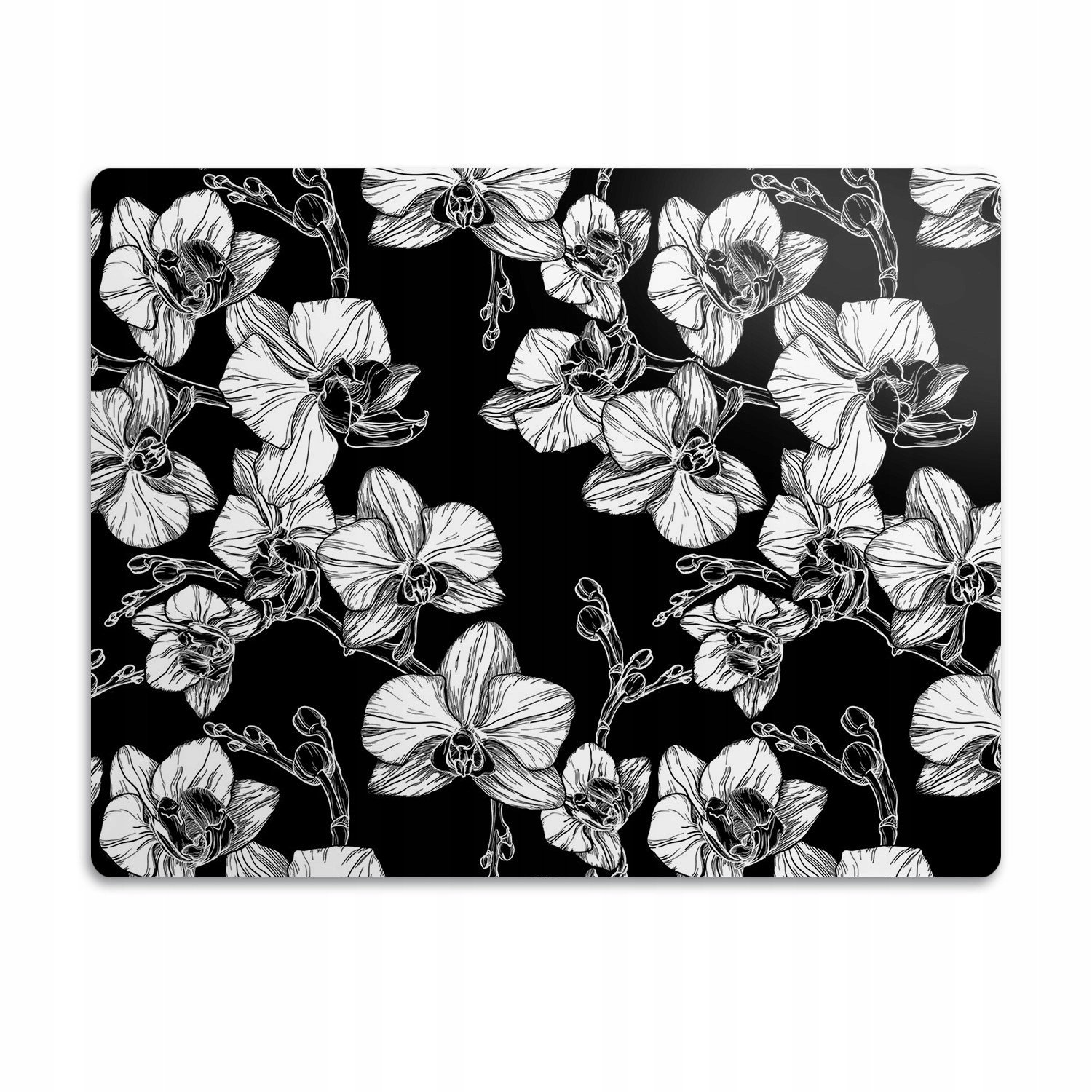 Podložka pod záchod pro kočky Orchidej květiny 90x60 cm