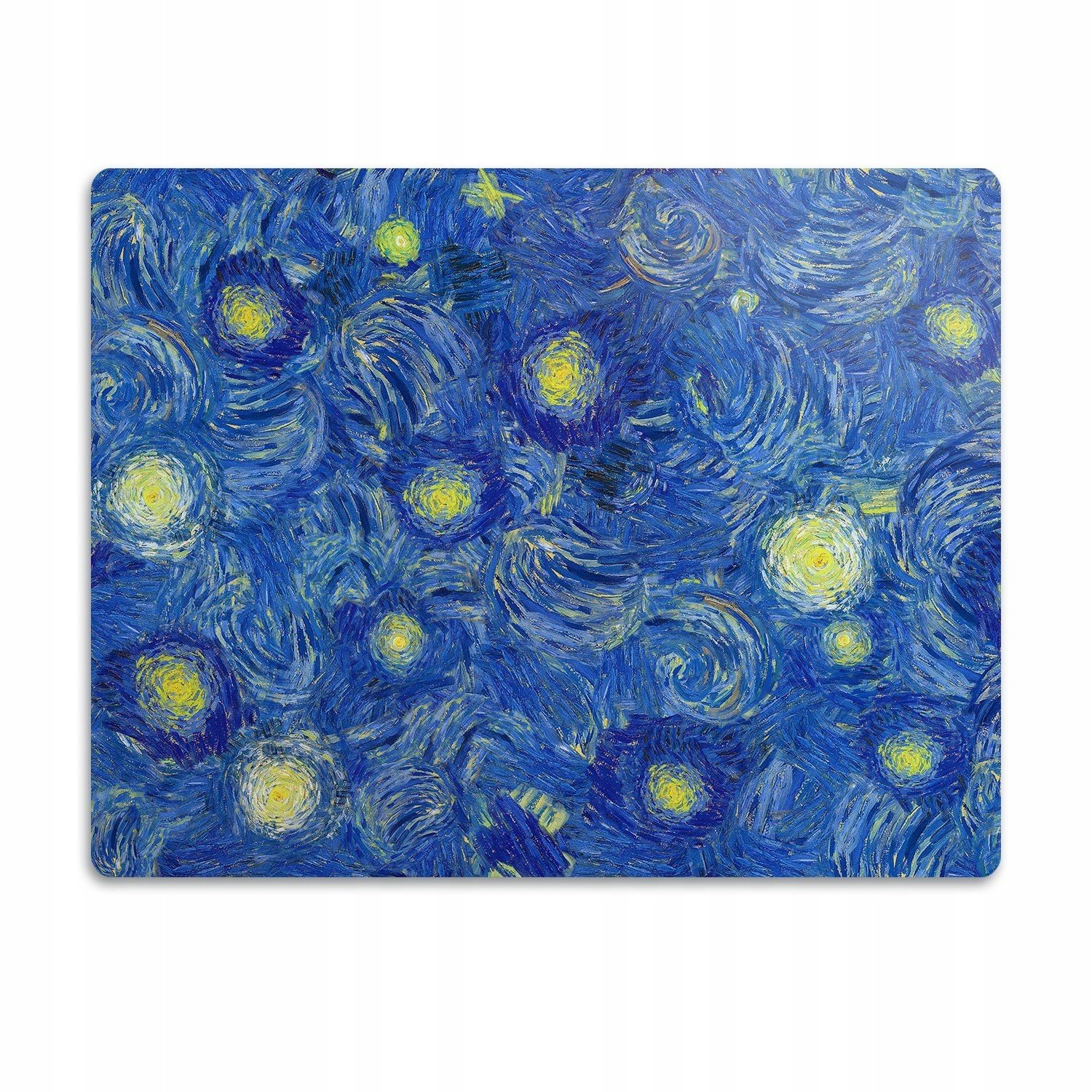 Vodotěsná podložka pod misku Modrý motiv 90x60cm