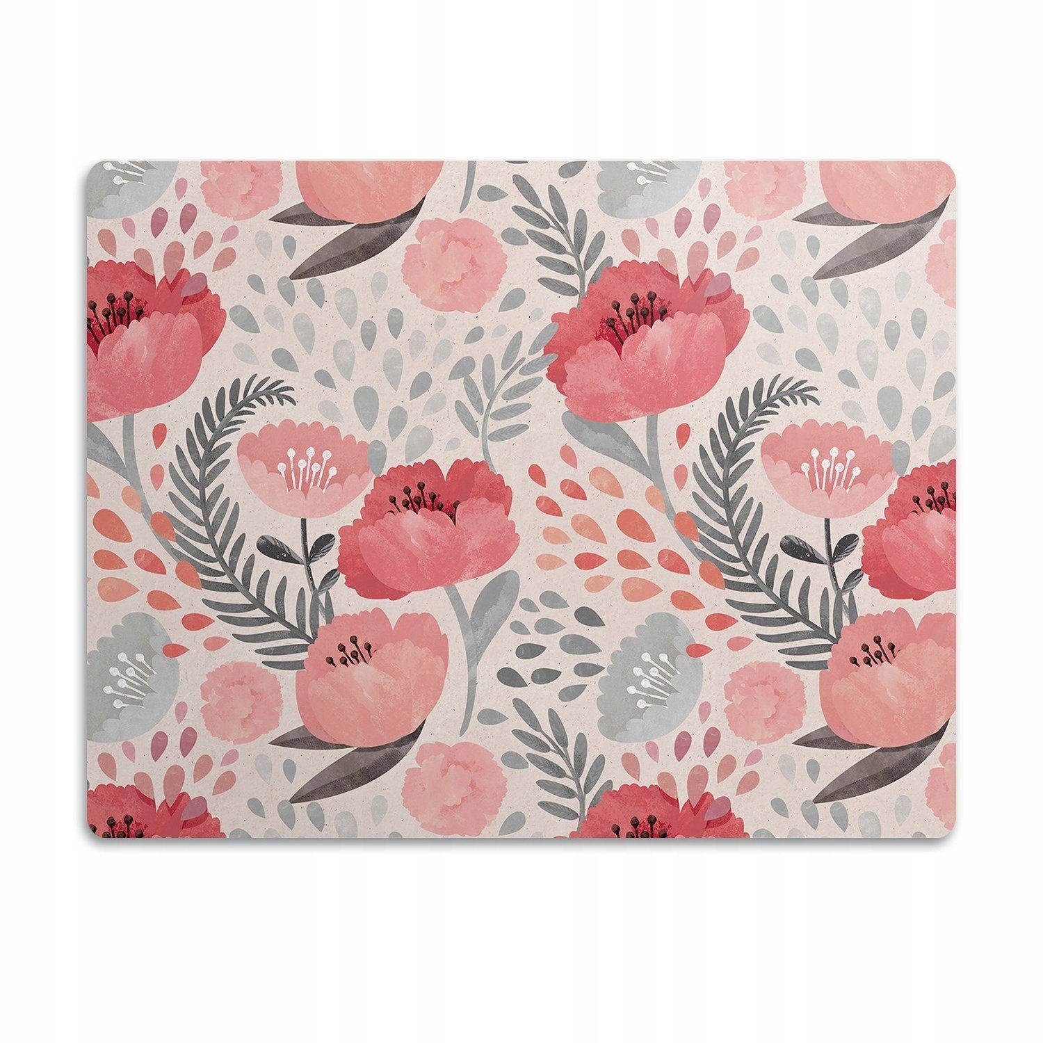 Podložka pod záchod pro kočky Barevné máky 90x60 cm