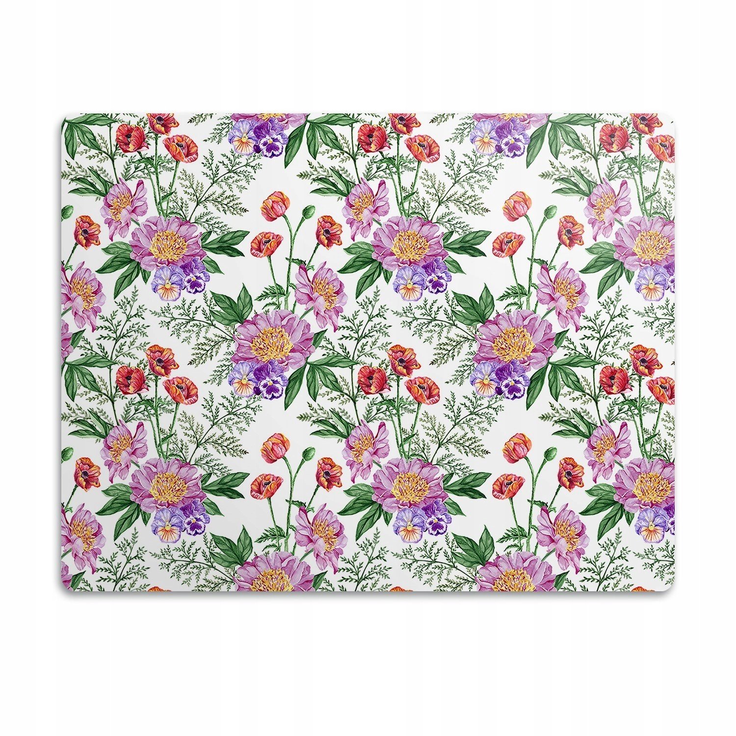 Vodotěsná podložka pro psa Polní kytice 90x60