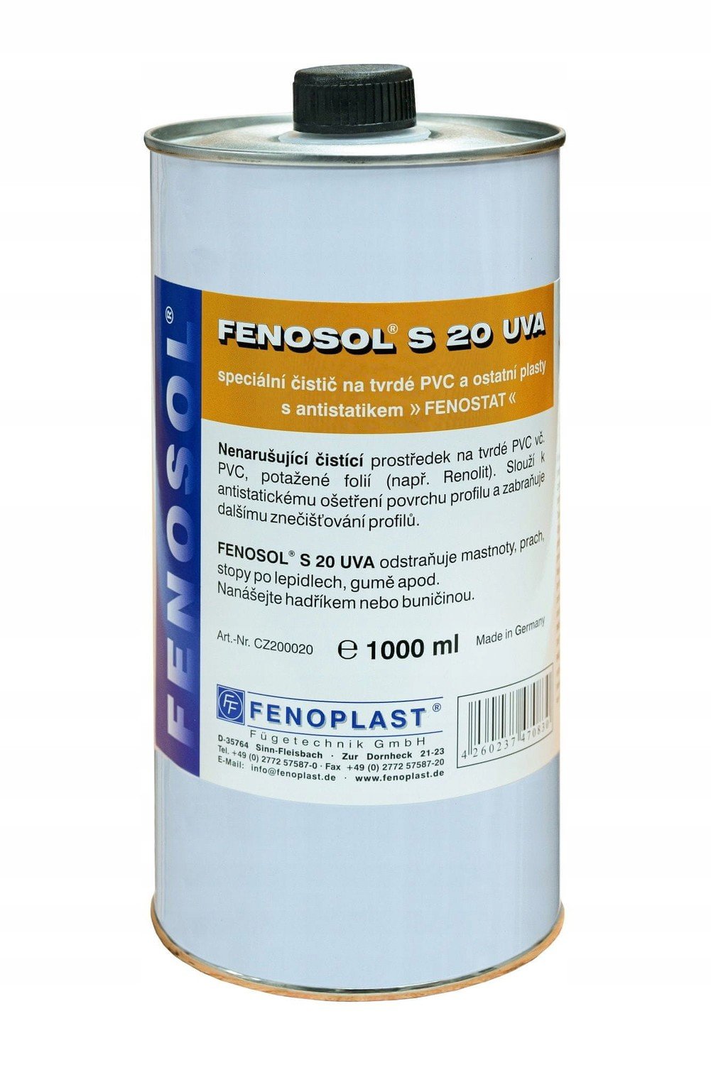 Univerzální čistič a odmašťovač Fenosol S 20 Uva