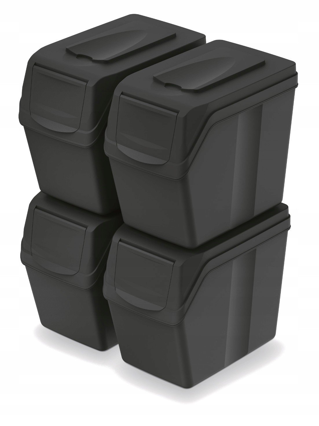 Sada košů na třídění odpadu 4x20L