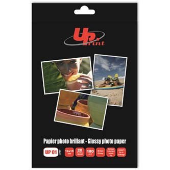 UPrint Glossy photopaper, foto papír, lesklý, bílý, 10x15cm, 4x6