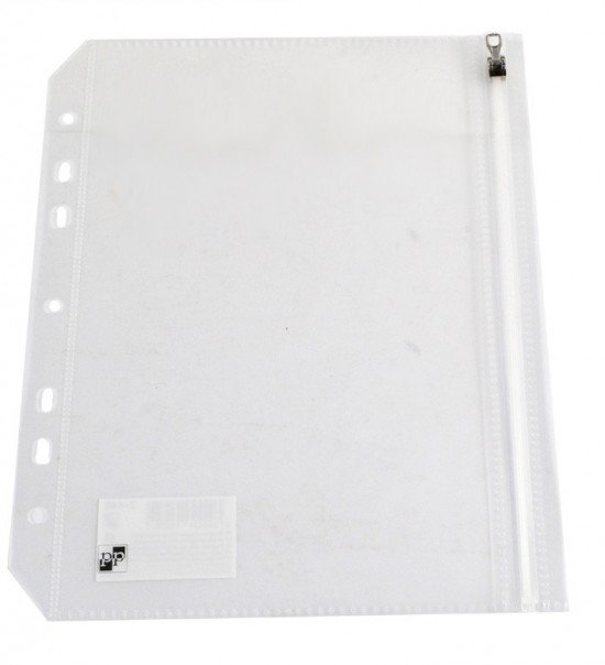 Psaníčko se zipem A5 - Karton P+P - eurozávěs - čirá 2-448