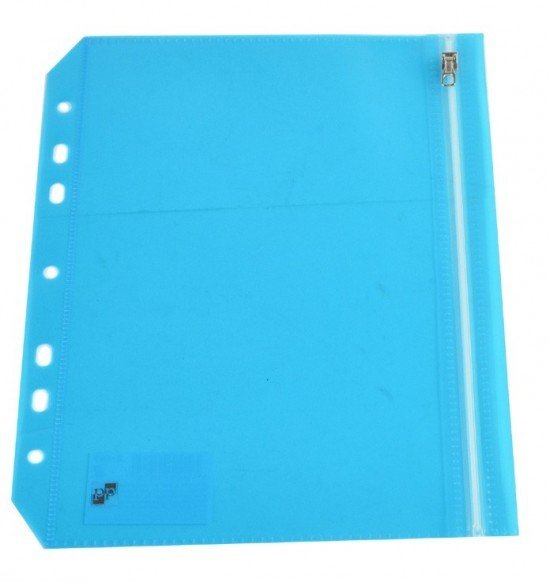 Psaníčko se zipem A5 - Karton P+P - eurozávěs - modrá 2-449