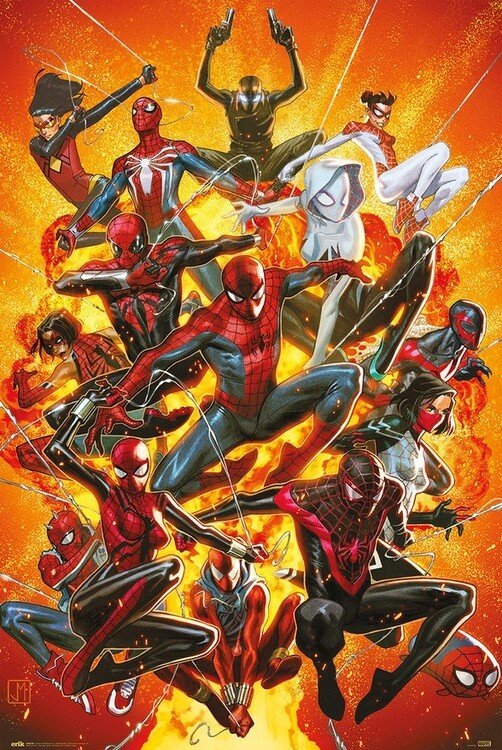 GRUPO ERIK Plakát, Obraz - Marvel - Spider-Man Geddon 1, ( x  cm)