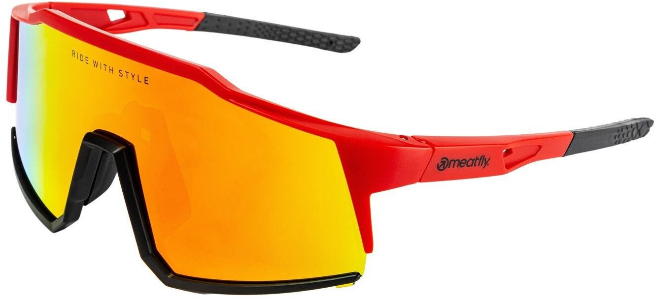 Meatfly Polarizační sluneční brýle NATE Red