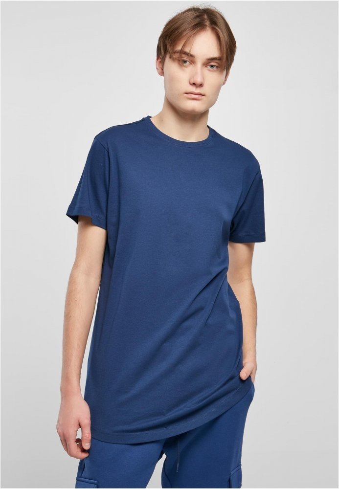 Shaped Long Tee - spaceblue XL