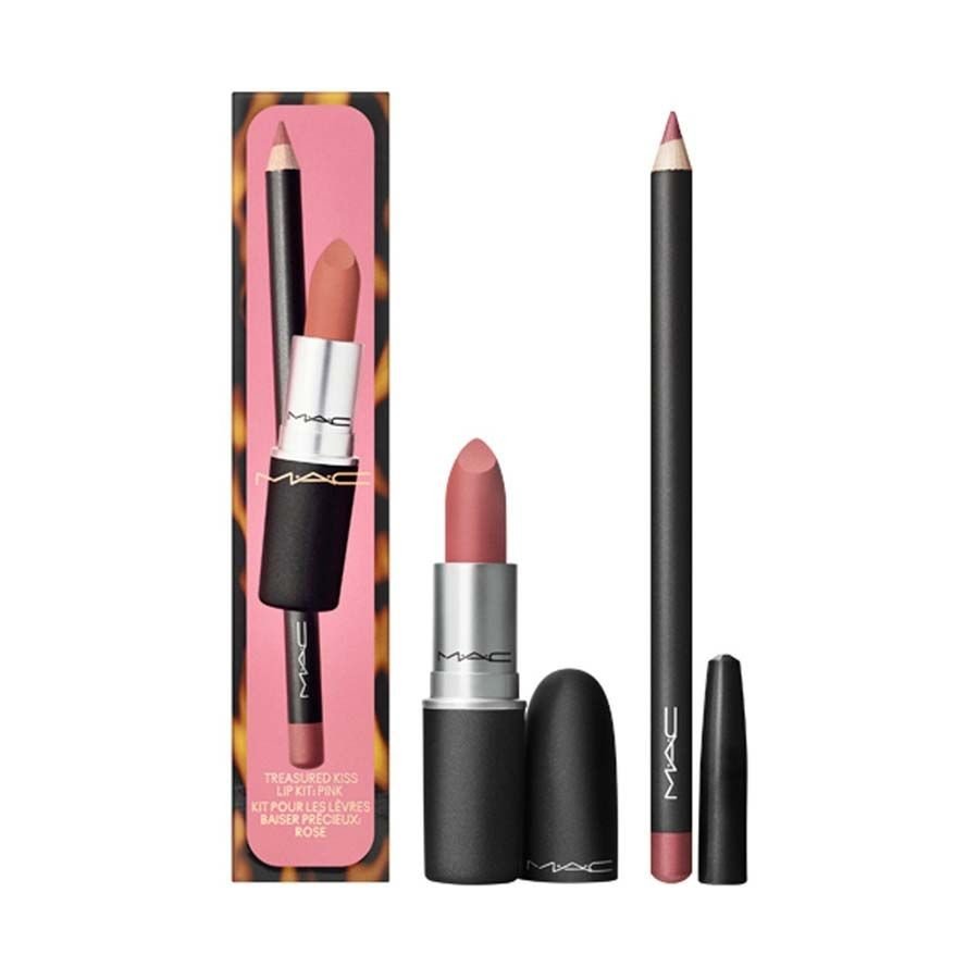 MAC Líčení Rtů Treasured Kiss Lip Kit Pink Make-up Set 1 kus