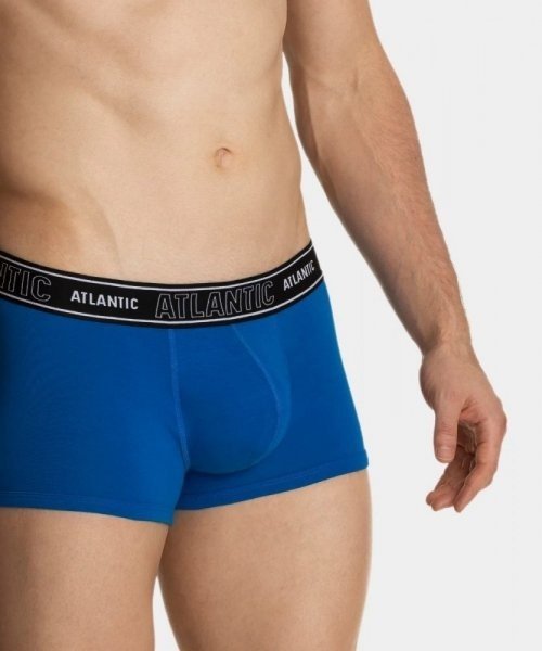 Atlantic 1191/01 modré Pánské boxerky XL modrá