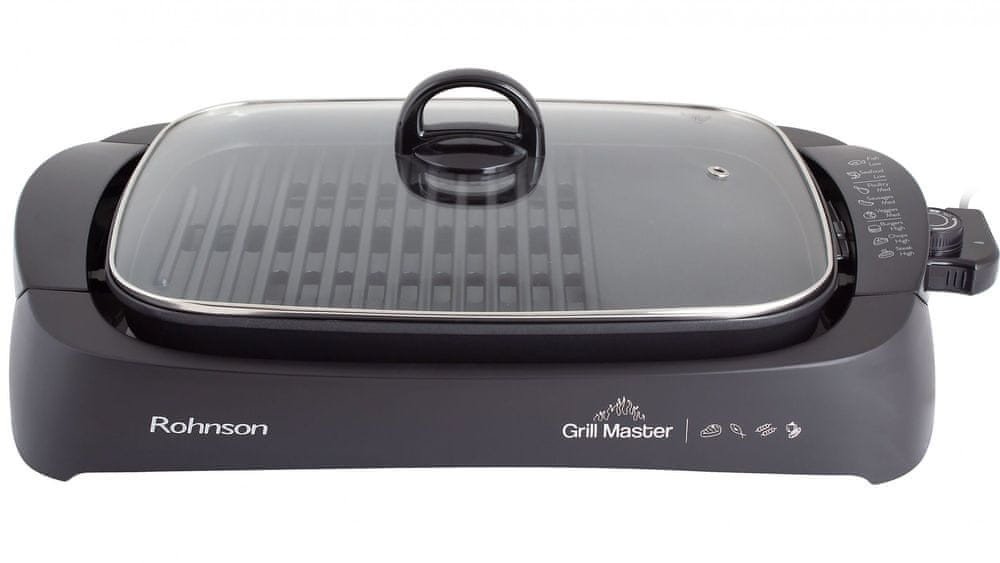 Rohnson elektrický gril R-2525 Grill Master + prodloužená záruka 4 roky