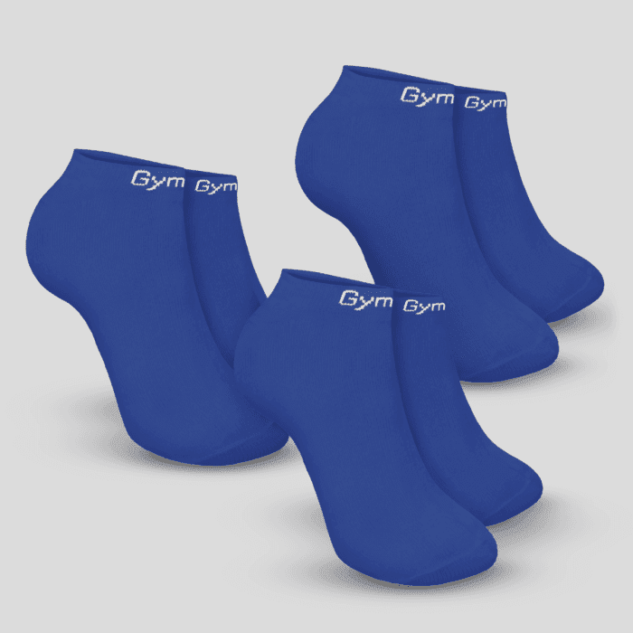 Ponožky Ankle Socks 3Pack Blue XL/XXL - GymBeam