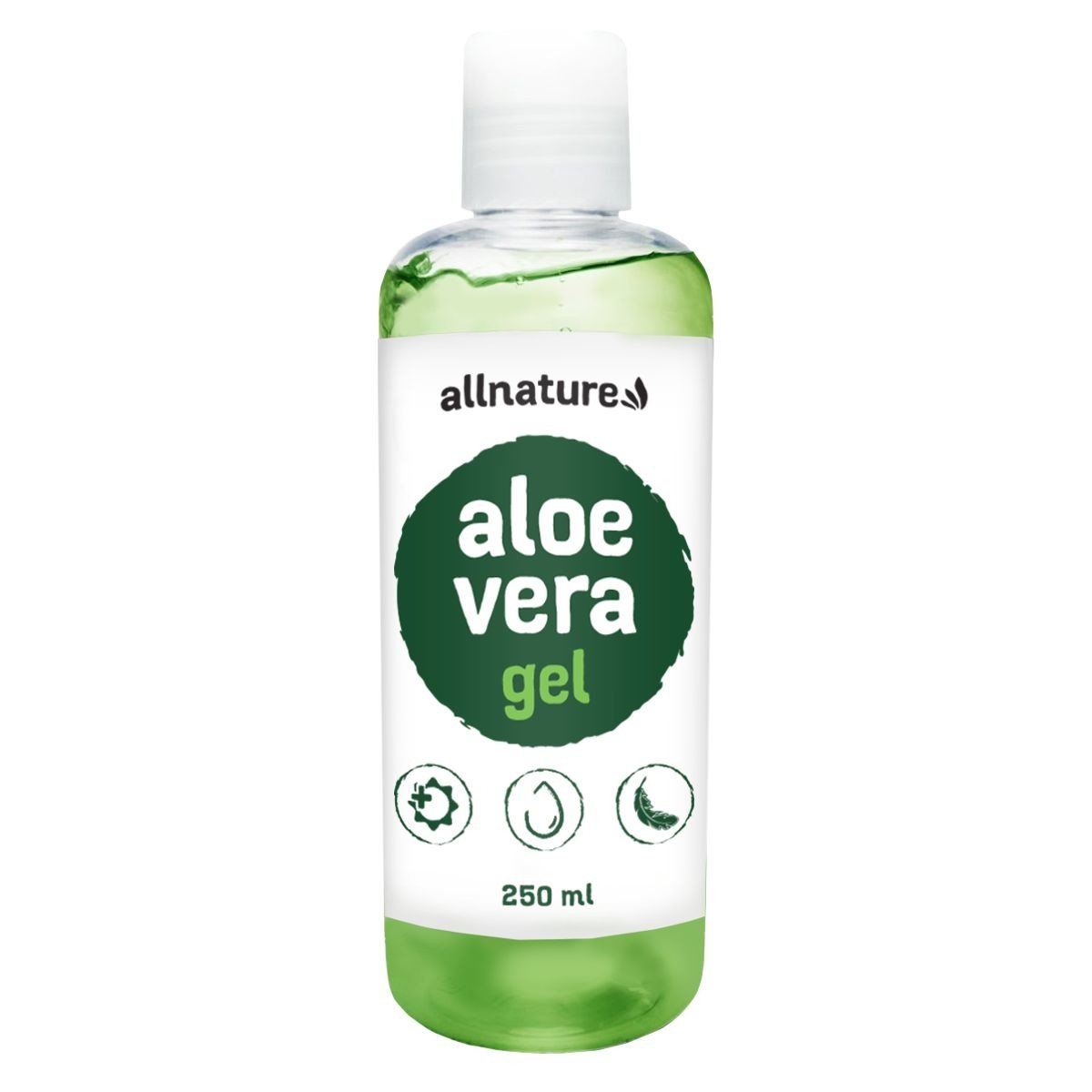 Allnature Aloe vera gel 250 ml