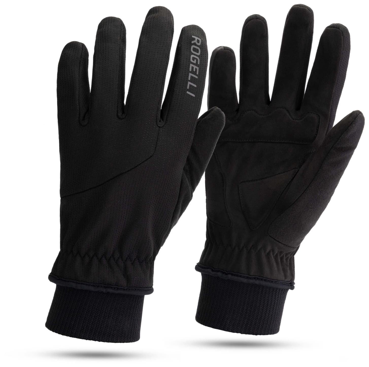 Zimní sportovní rukavice Rogelli NIMBUS, černé 2XL