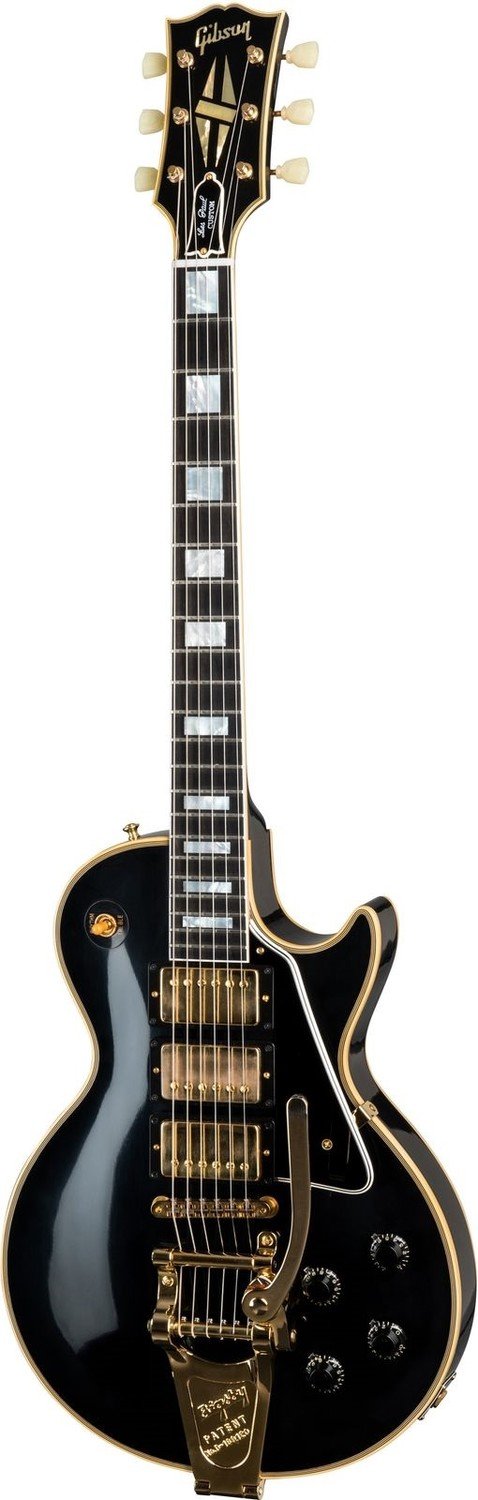 Gibson CS 1957 Les Paul Custom Reissue 3-Pickup Bigsby VOS Ebony