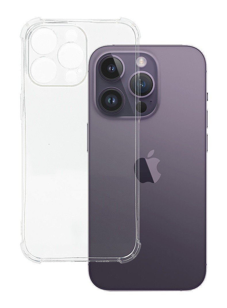 Kryt TopQ iPhone 15 Pro Max odolný průhledný 98860