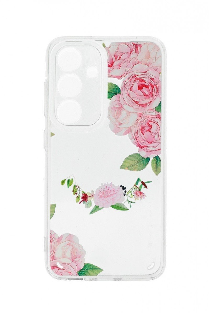 Kryt Tel Protect Flower Samsung A54 5G s růžovými květy 98830