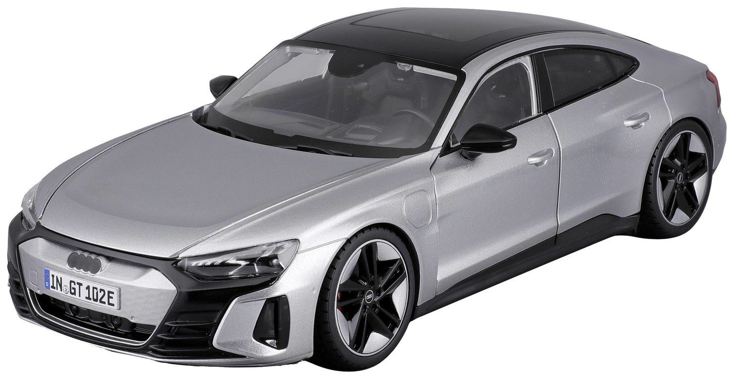 Bburago Audi RS e-tron GT 2022, silber 1:18 model auta