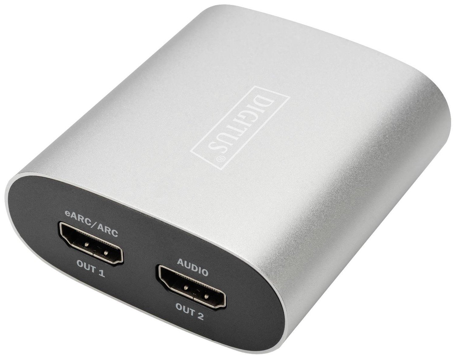 Digitus DS-45337 HDMI adaptér stříbrná, černá eARC, podpora HDMI