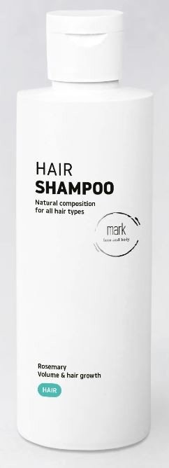 MARK face & body MARK hair shampoo Rosemary & Coffein proti vypadávání vlasů ak obnově jejich růstu 200ml