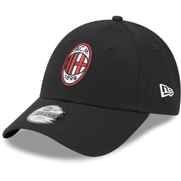 New Era KIDS CORE 9FORTY AC MILAN Dětská kšiltovka, černá, velikost CHILD