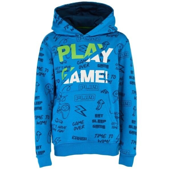 Lewro ZAREL Chlapecká mikina přes hlavu, modrá, velikost 140-146