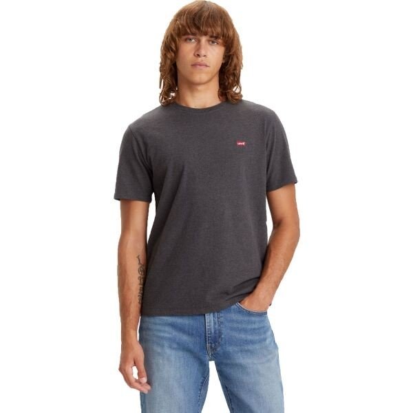 Levi's SS ORIGINAL HM TEE Pánské tričko, tmavě šedá, velikost M