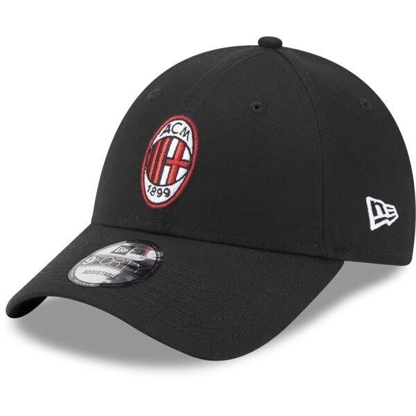 New Era CORE 9FORTY AC MILAN Pánská kšiltovka, černá, velikost UNI