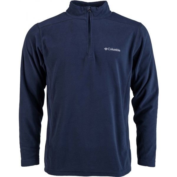 Columbia KLAMATH RANGE II HALF ZIP Pánská outdoorová mikina, tmavě modrá, velikost XXL