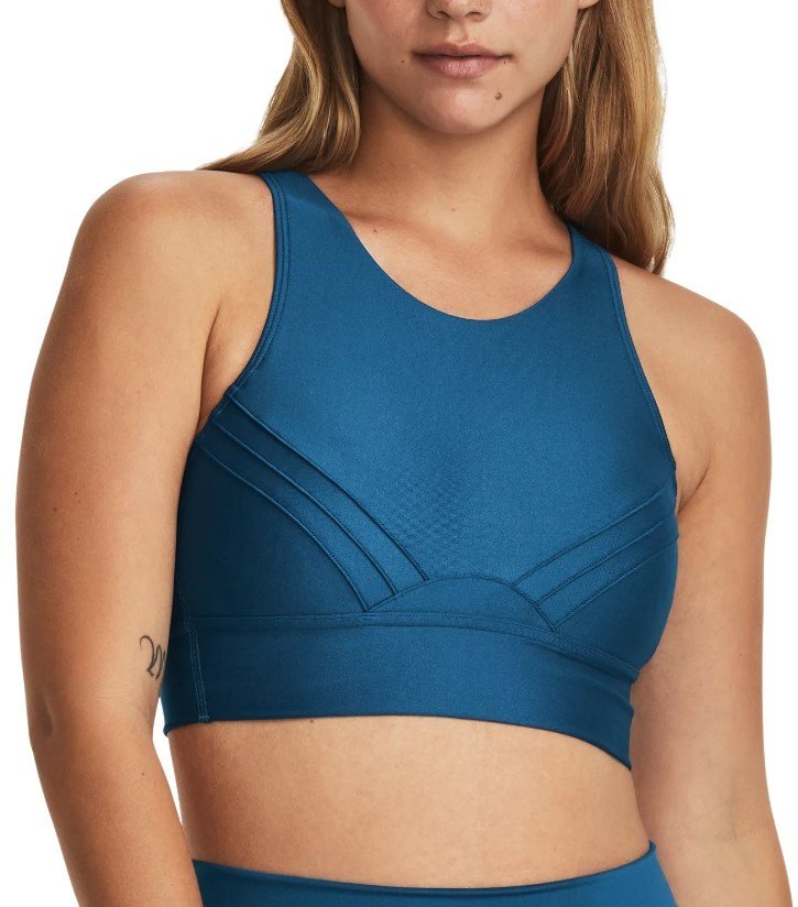 Podprsenka Under Armour UA Infinity Pintuck Mid-BLU