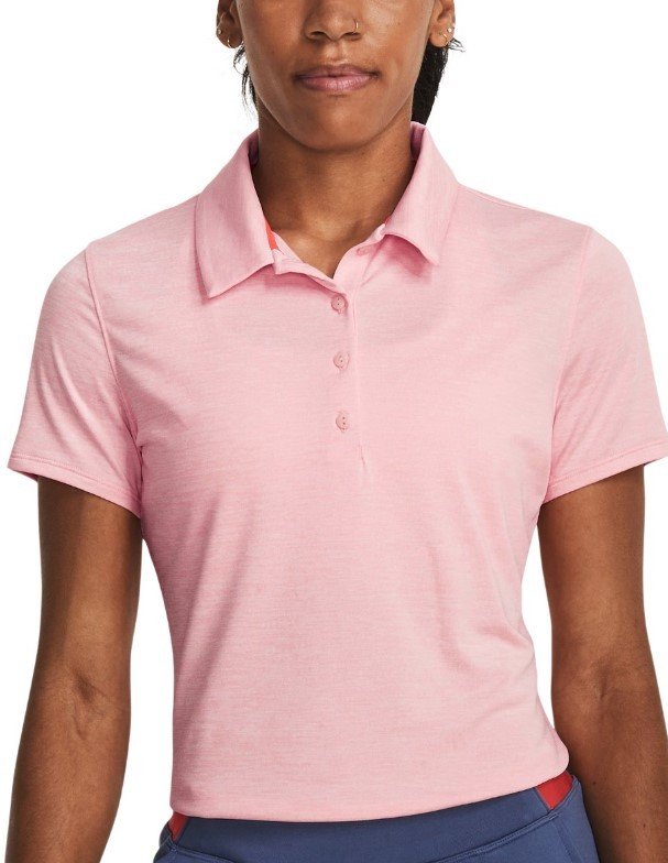 Triko Under Armour UA Playoff SS Polo-PNK