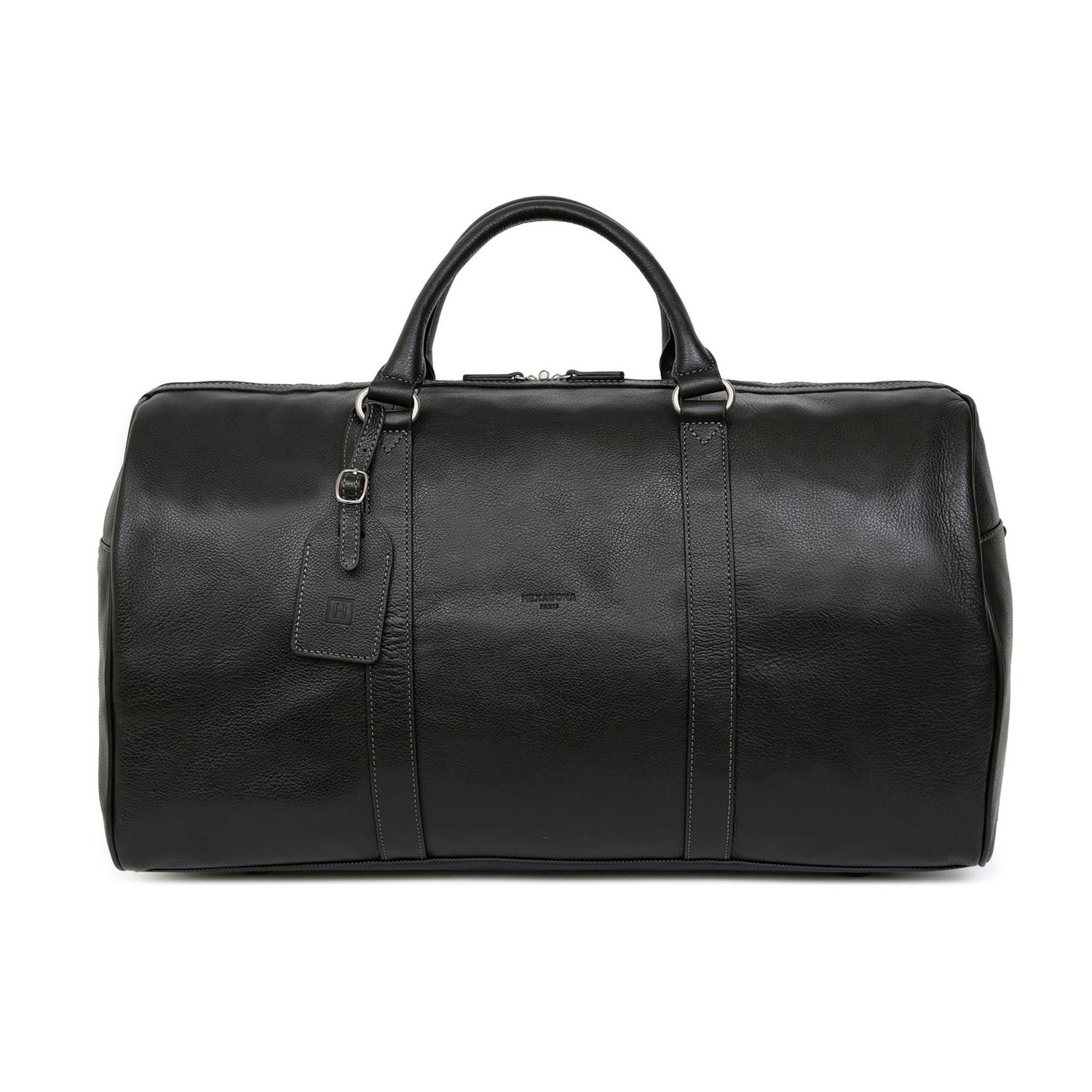 Luxusní kožená cestovní taška černá - Hexagona Maestrozi černá