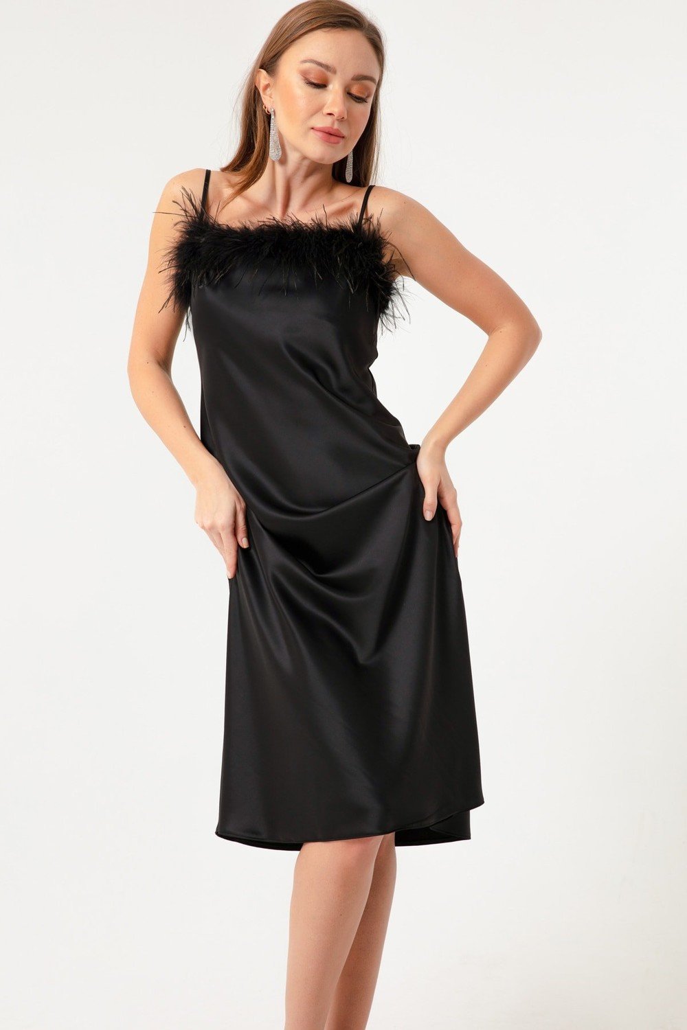 Lafaba Dress - Black - Jile