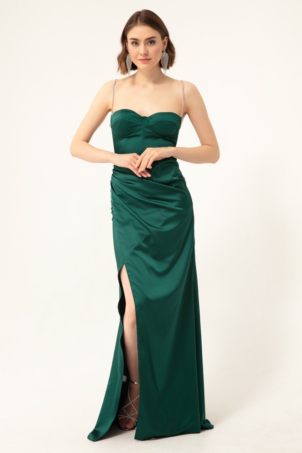 Lafaba Evening & Prom Dress - Green - Bodycon