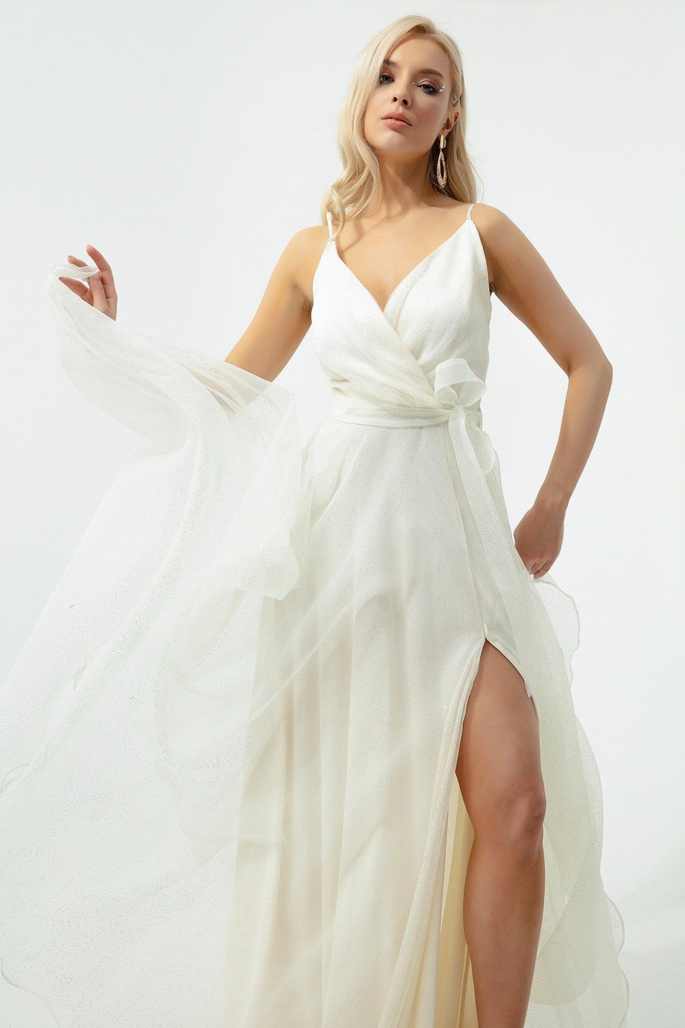Lafaba Evening & Prom Dress - Ecru - A-line