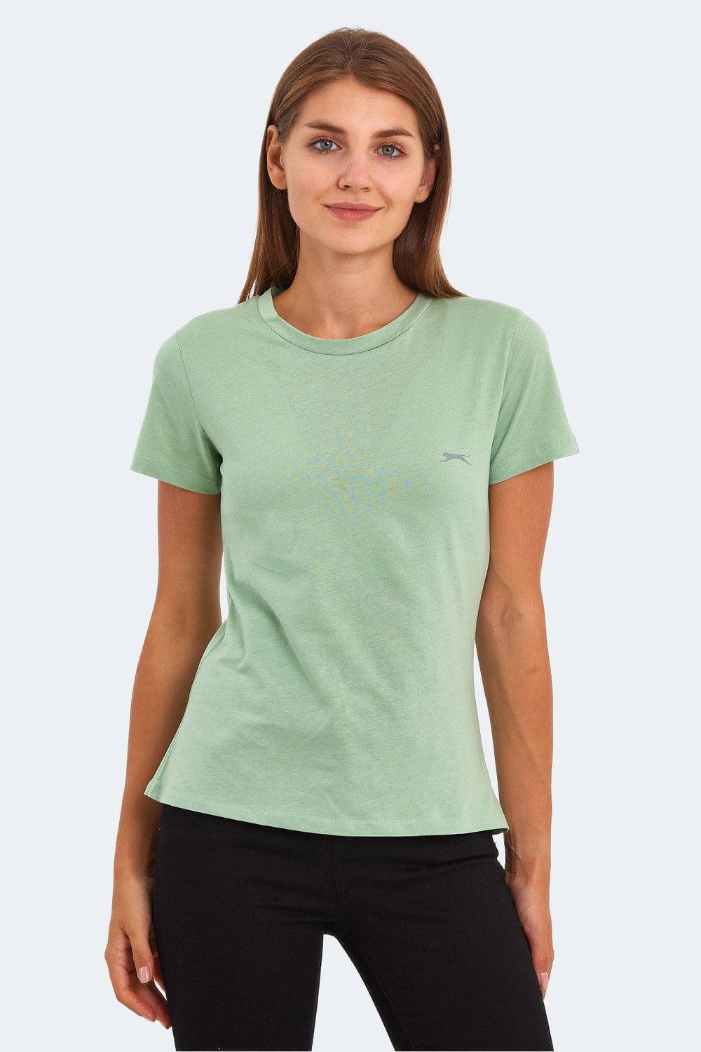 Slazenger T-Shirt - Green - Crew neck