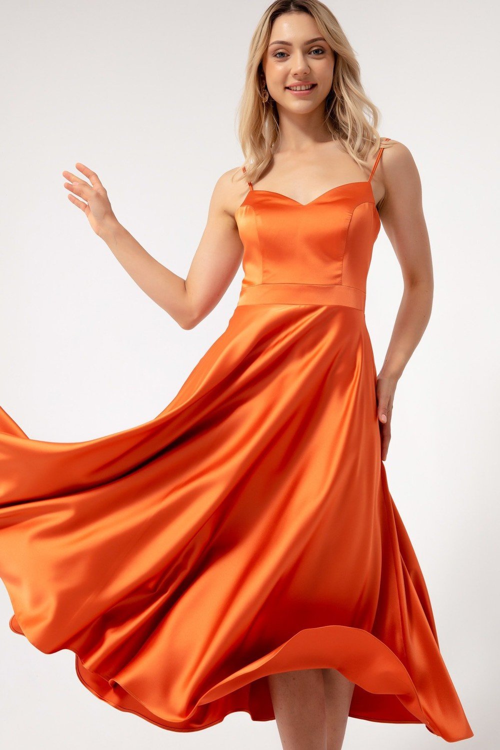 Lafaba Evening & Prom Dress - Orange - A-line