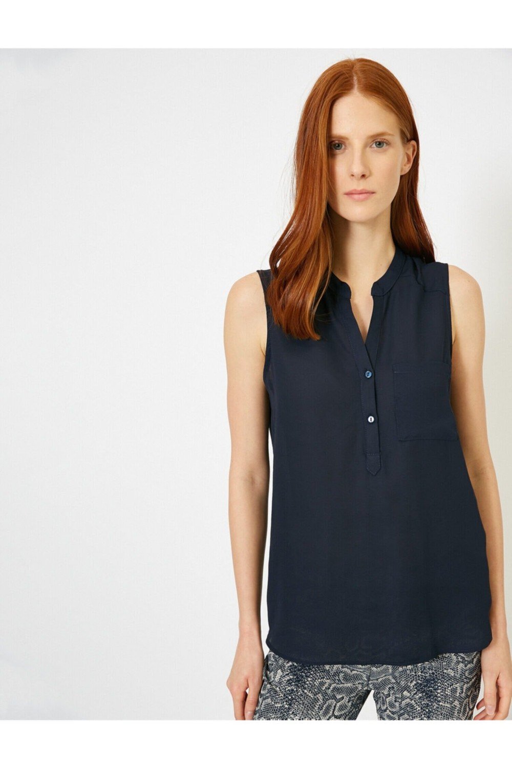 Koton Camisole - Dark blue - Slim fit