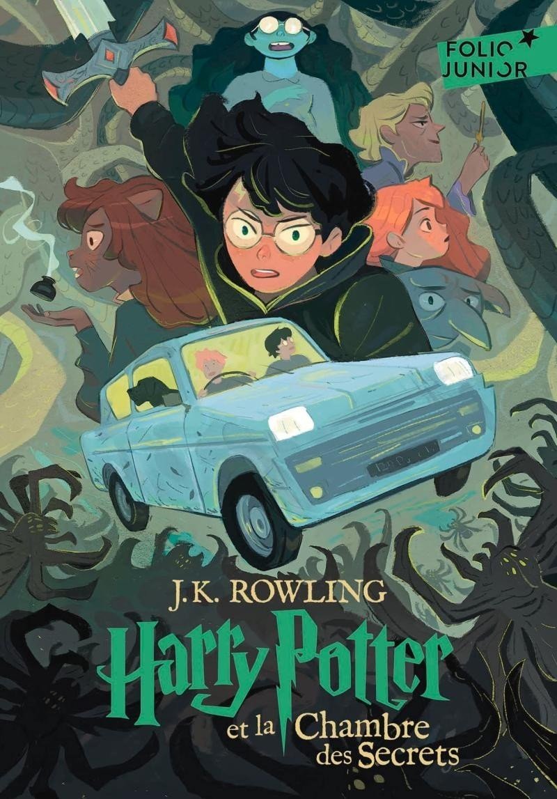 Harry Potter 2: Harry Potter et la chambre des secrets, 1.  vydání - Joanne Kathleen Rowling