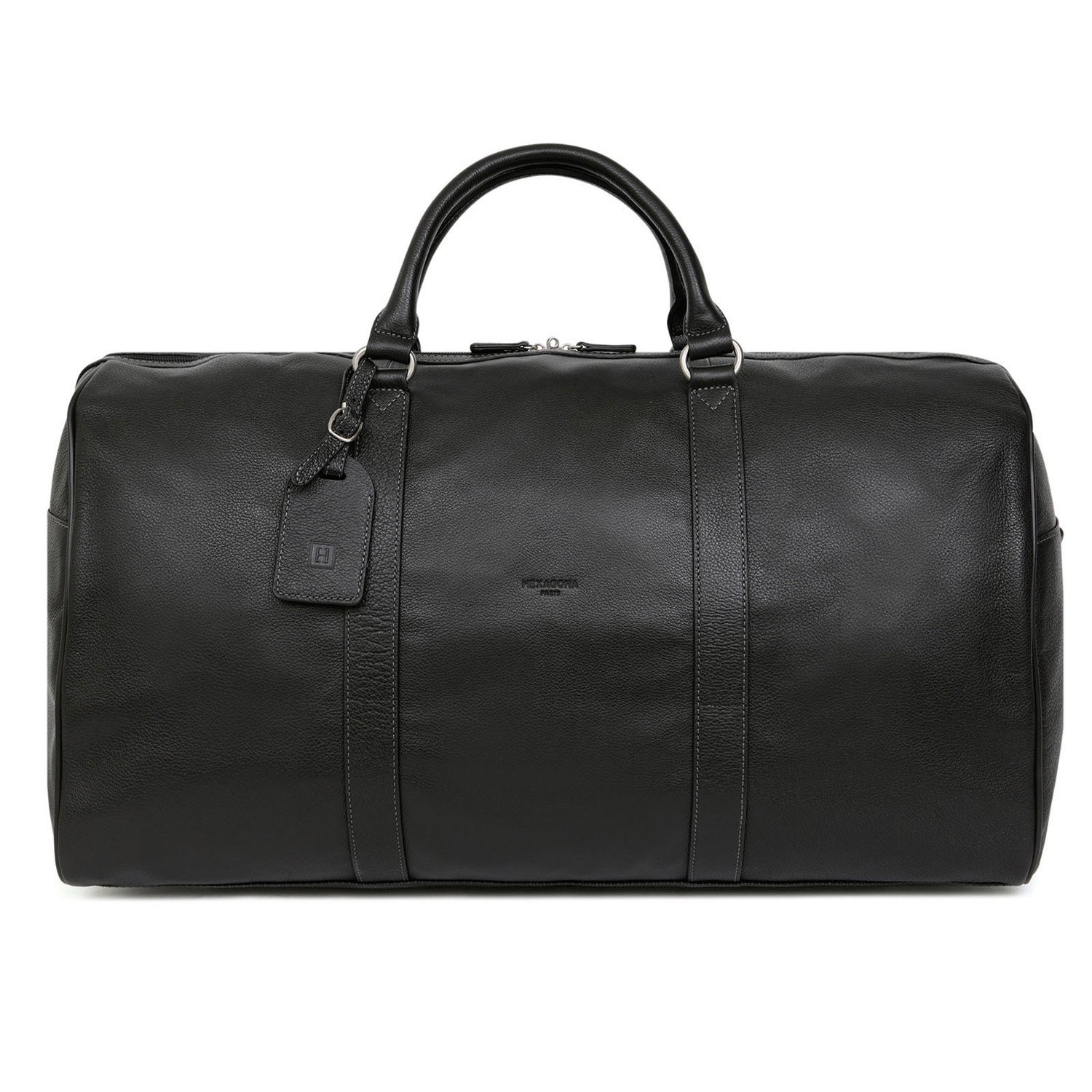 Luxusní kožená cestovní taška černá - Hexagona Maestro černá